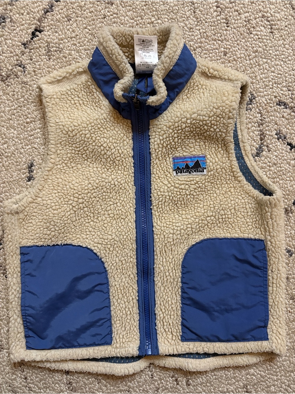 Patagonia Kids' Fleece Vest (5/6) EUC